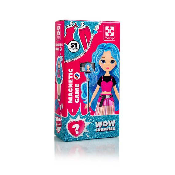 Гра магнітна одягалка WOW Surprise «Blogger» Vladi Toys VT3210-12