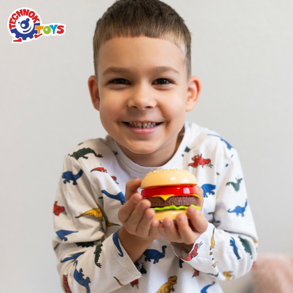 Фото, Видеообзоры іграшка "пірамідка гамбургер технок", арт.8690