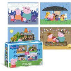 Пазл 200342 Peppa Pig 4в1
