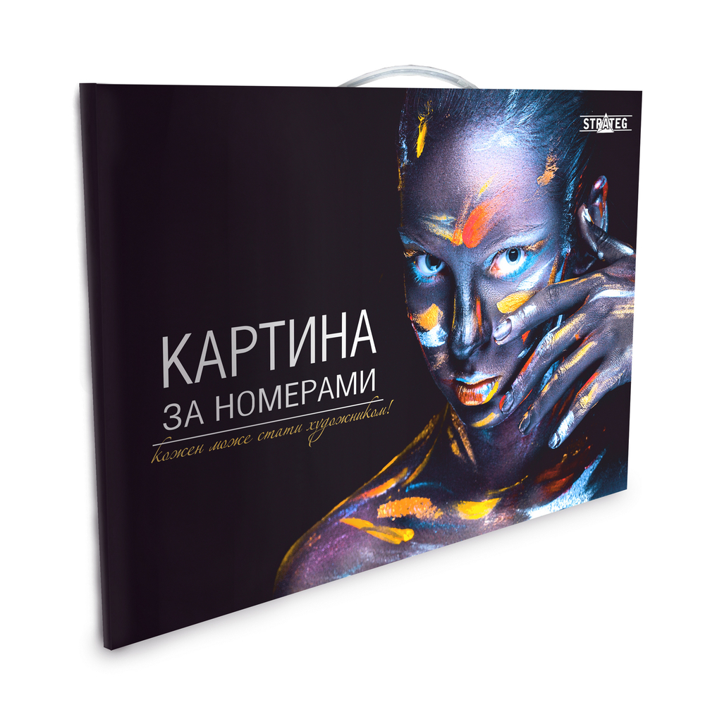 Фото, Видеообзоры подарункова упаковка для картини дівчина 40х50 см va-10003