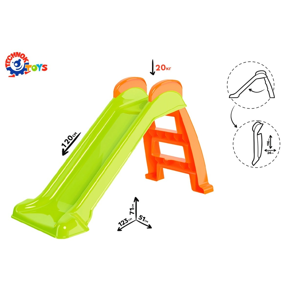 Фото, Відеоогляди іграшка "гірка технок", арт.8058