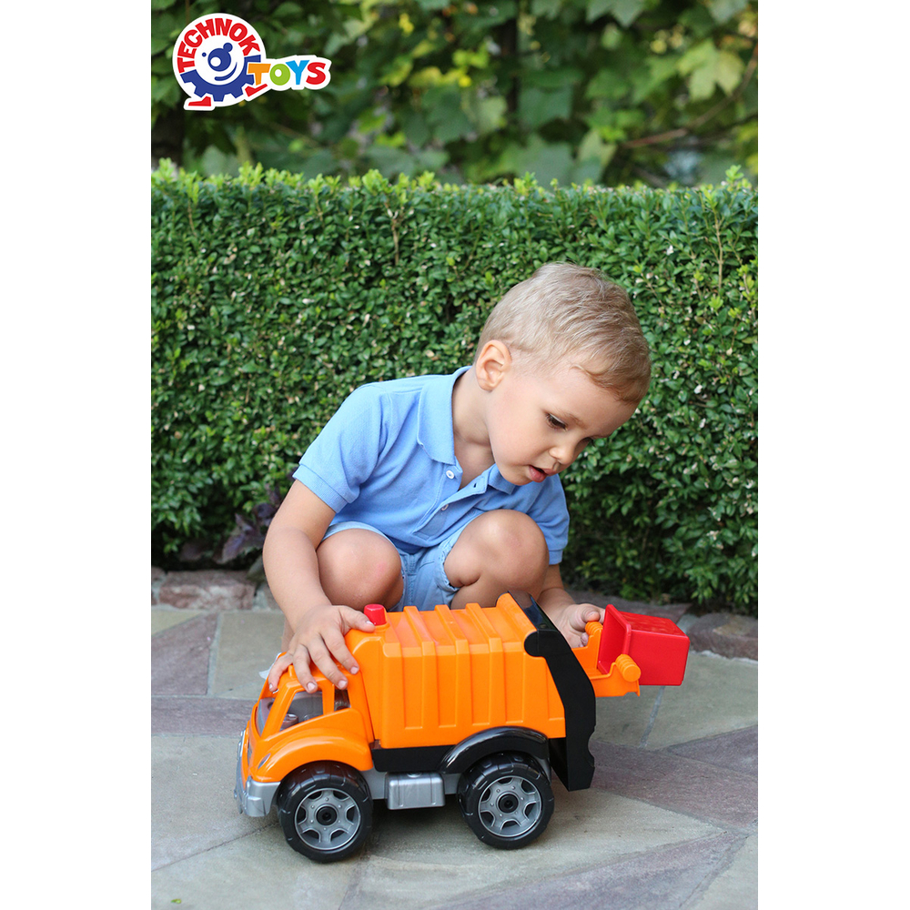 Фото, Видеообзоры транспортна іграшка "сміттєвоз технок", арт.1752