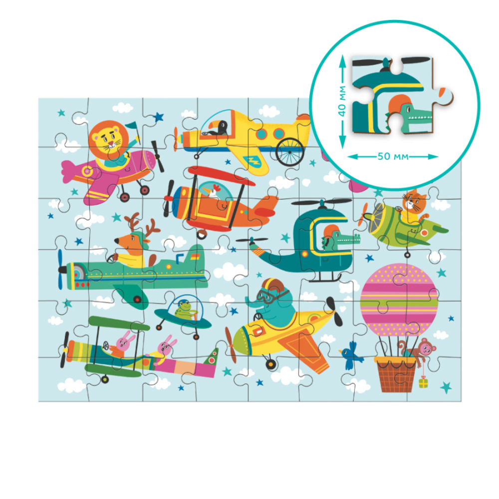 Фото, Видеообзоры пазл dodo наздоганяй! у небі