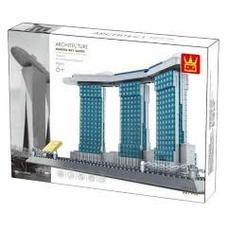 Конструктор Wange Готель Marina bay sands 4217 Конструктор Wange Готель Marina bay sands 4217