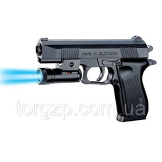 Пістолет K2119-C (120шт/2) батар.,пульки,в коробке 21*14,5см