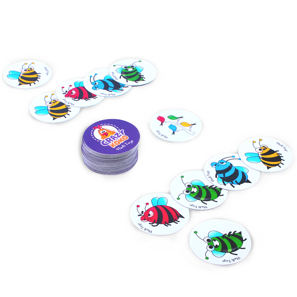 Фото, Видеообзоры гра настільна vladi toys розважальна. шалені бджоли. vt8077-06