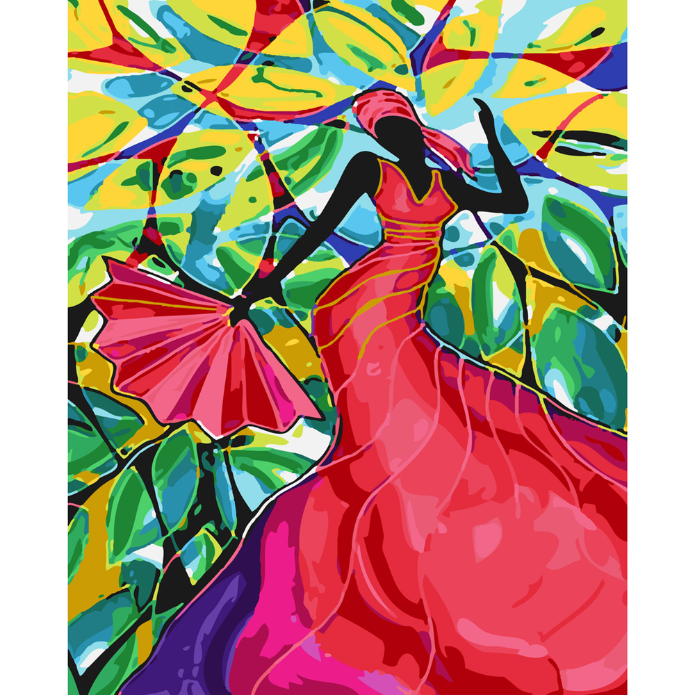 Фото, Відеоогляди картина за номерами strateg преміум мексиканська пристрасть з лаком розміром 40х50 см sy6182