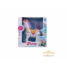 Коник 00505 (72шт) з крилами, муз, світло, ходить, на бат-ке, в кор-ке, 20-21,5-8см