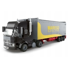 Детский конструктор Контейнеровоз Wange 4971 Серый Truck 352 детали для детей