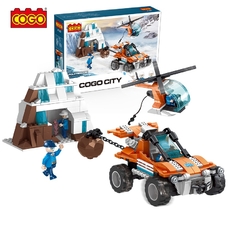 Конструктор Cogo city 4189 (полярно-рятувальна станція) 378дет