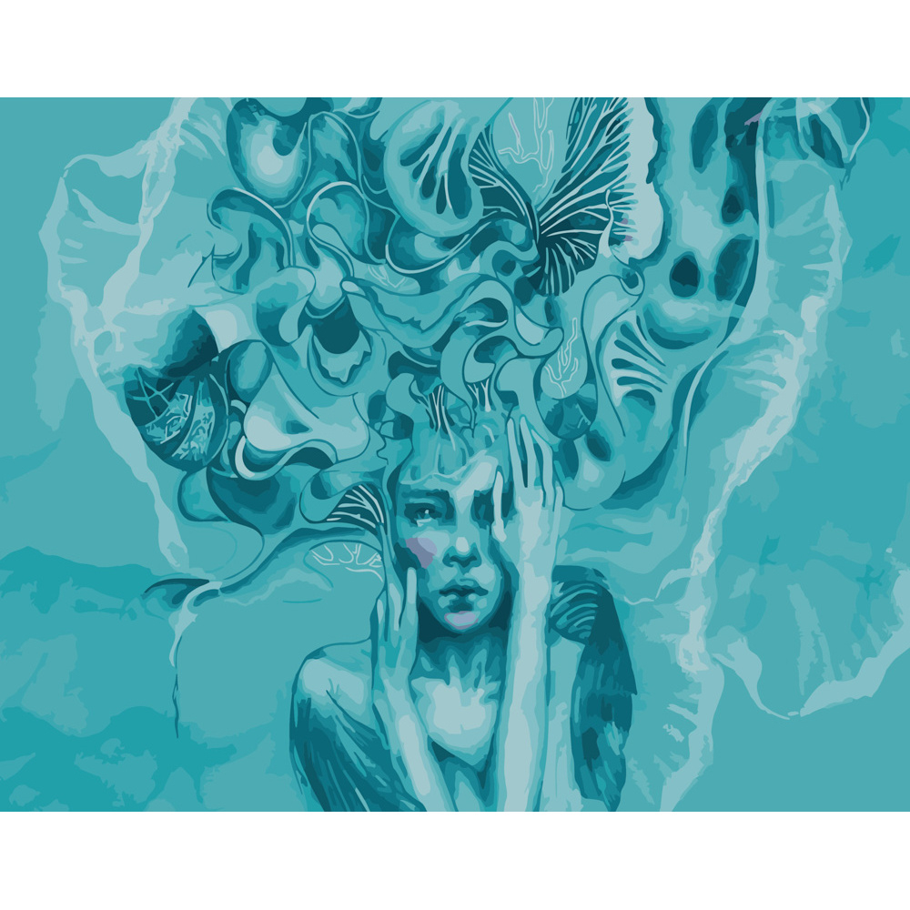 Фото, Видеообзоры картина за номерами strateg преміум психологія думок розміром 40х50 см (dy156)