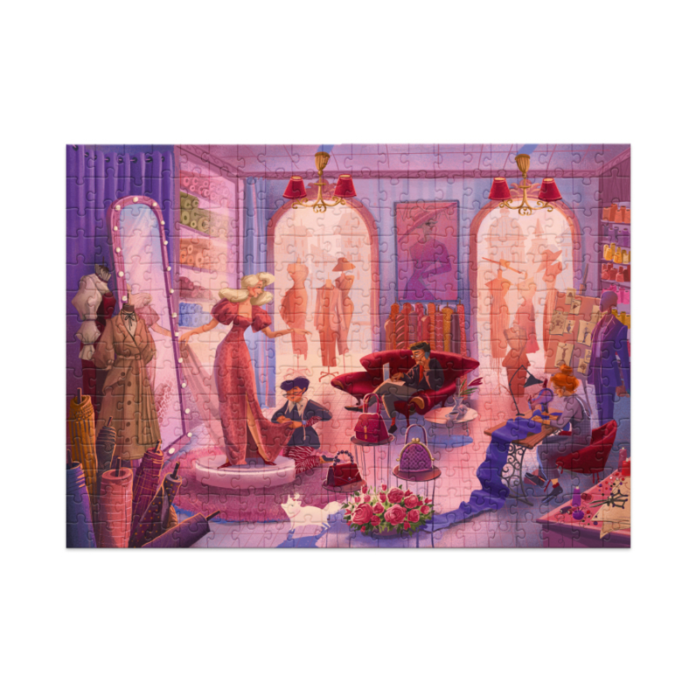 Фото, Видеообзоры пазл dodo ательє мод