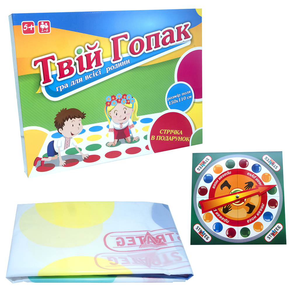 Фото, Відеоогляди розважальна гра твістер strateg твій гопак твістер українською мовою (887)