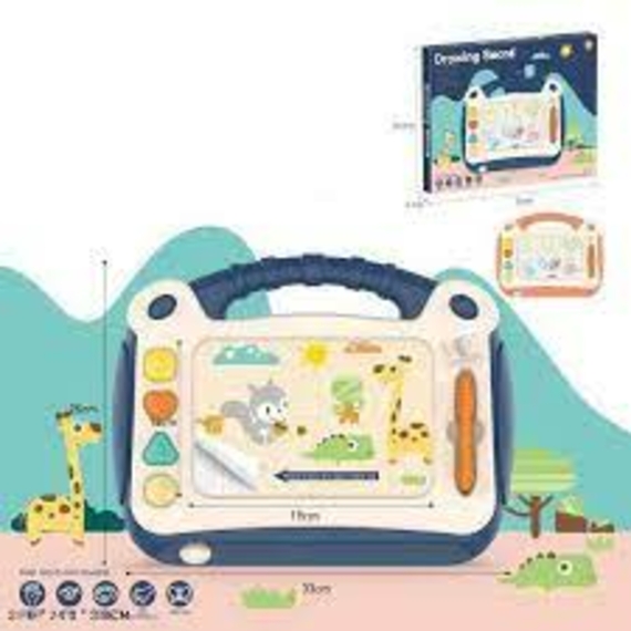 Дошка для малювання 3657В 2 кольори, 4 магніта, магнітна дошка, у кор
