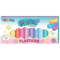 Пластилін Sweet Colours 12 кол круглий PASTEL Польща
