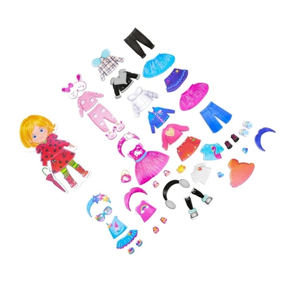Фото, Видеообзоры гра магнітна одягалка «trendy girl» vladi toys vt3702-23