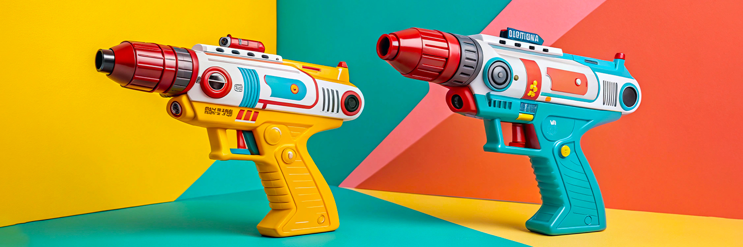 Помпова зброя для дітей у DiRo: активні ігри та безмежна уява