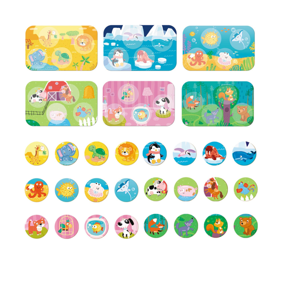 Фото, Видеообзоры настільна гра лото dodo тварини та їх середовище існування