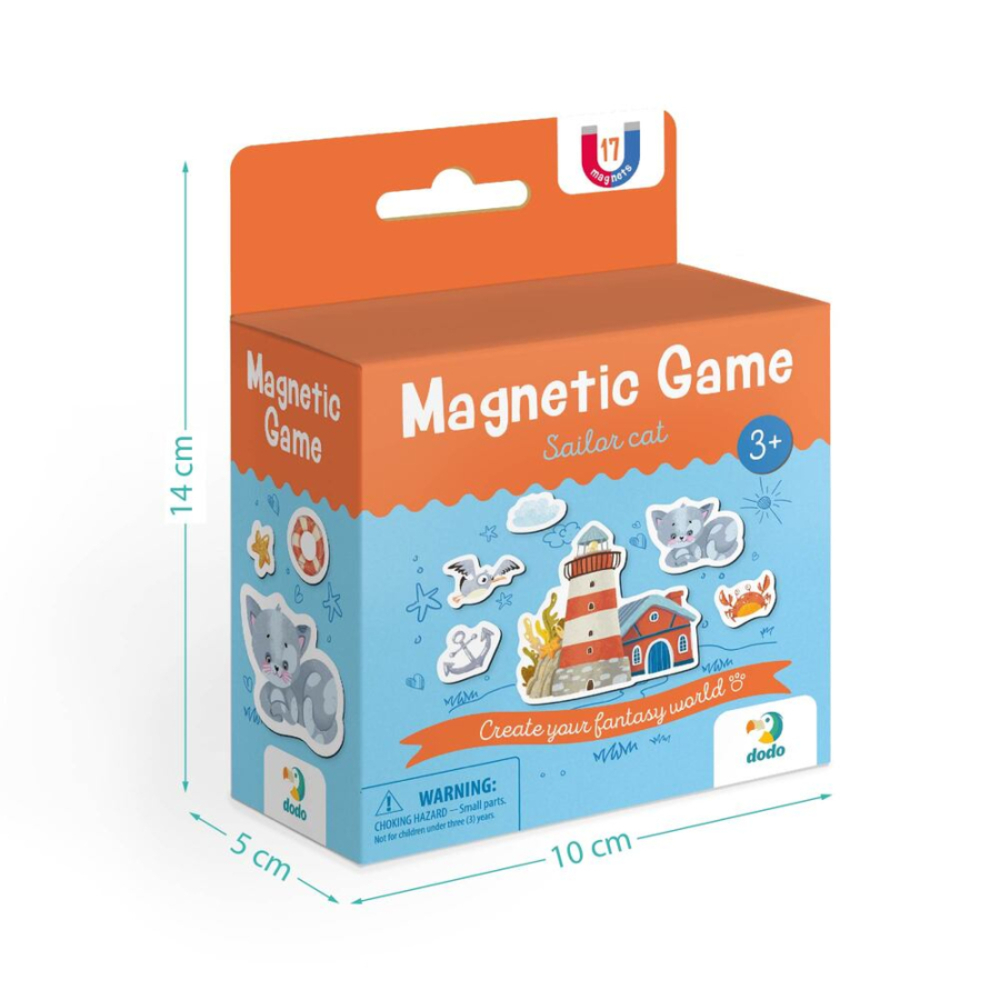 Фото, Видеообзоры магнітна гра dodo котик-морячок