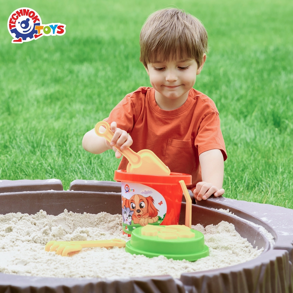 Фото, Відеоогляди іграшка "набір пісочний розумний малюк технок", арт.2025в