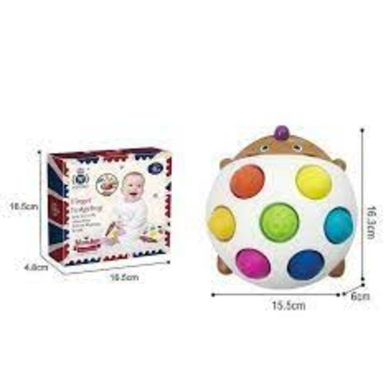 Гра AH003 Simple Dimple їжак з текстурними силіконовими бульбашками кор./72/