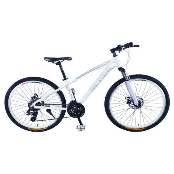 Горный скоростной велосипед MTB-029 27,5" Рама  Алюминиевый сплав 17,5" Белый