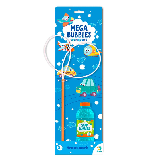 Отзывы  мильні бульбашки dodo mega bubbles транспорт 450 мл