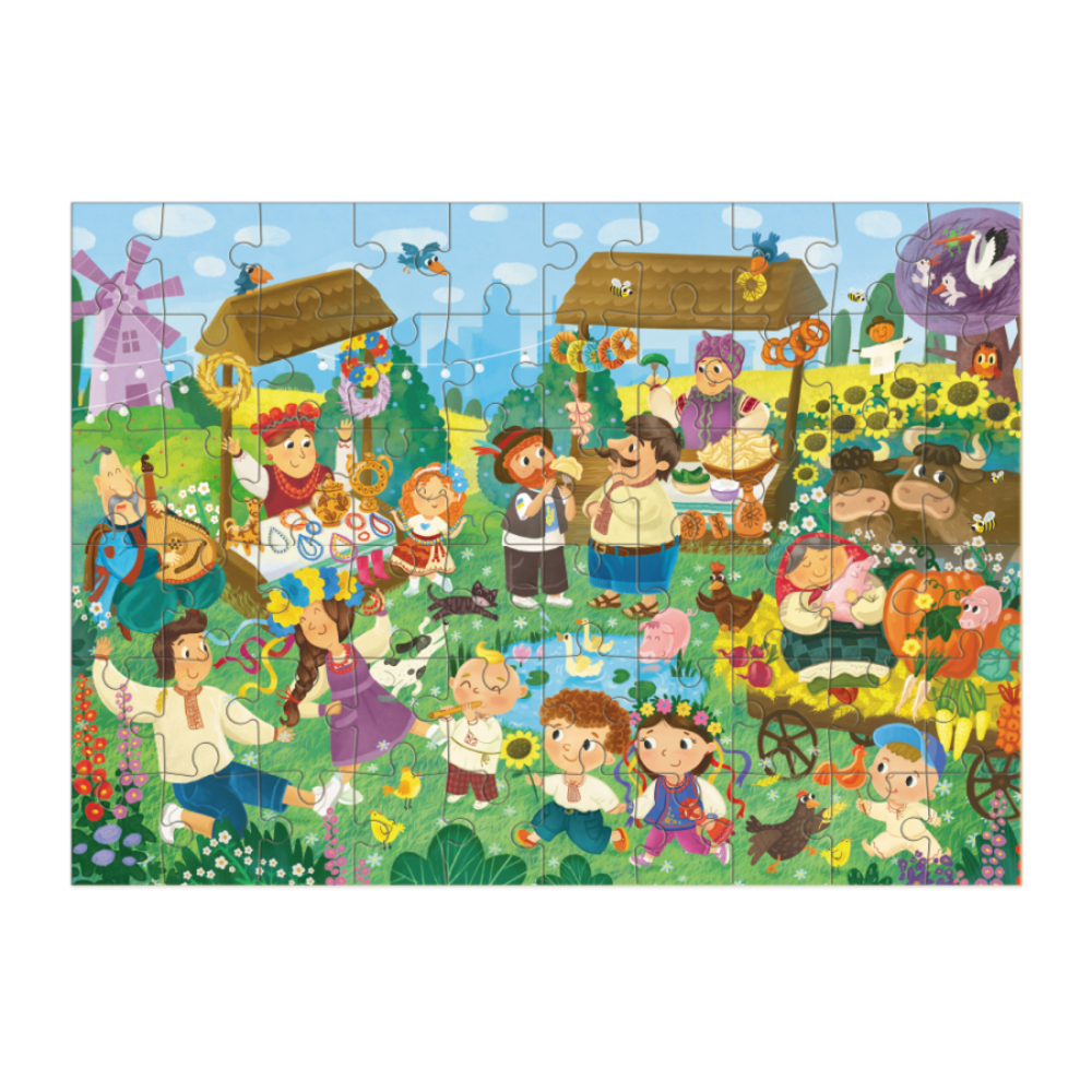 Фото, Видеообзоры пазл dodo сорочинський ярмарок