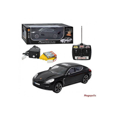 Машина 866-1406 B (12шт) р/у, аккум, 1:14, PORSHE PANAMERA, в кор-ке, 51-18-20см