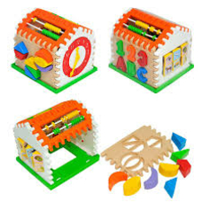 Іграшка-сортер 39763  21ел будиночок