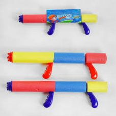 Водний пістолет 1112-465 (120/2) 2 кольори, поролоновий, 45см, на листі Водний пістолет 1112-465 (120/2) 2 кольори, поролоновий, 45см, на листі