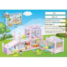 Будинок 388-B27 з ляльками,меблямив кор. 64*6,8*40,5