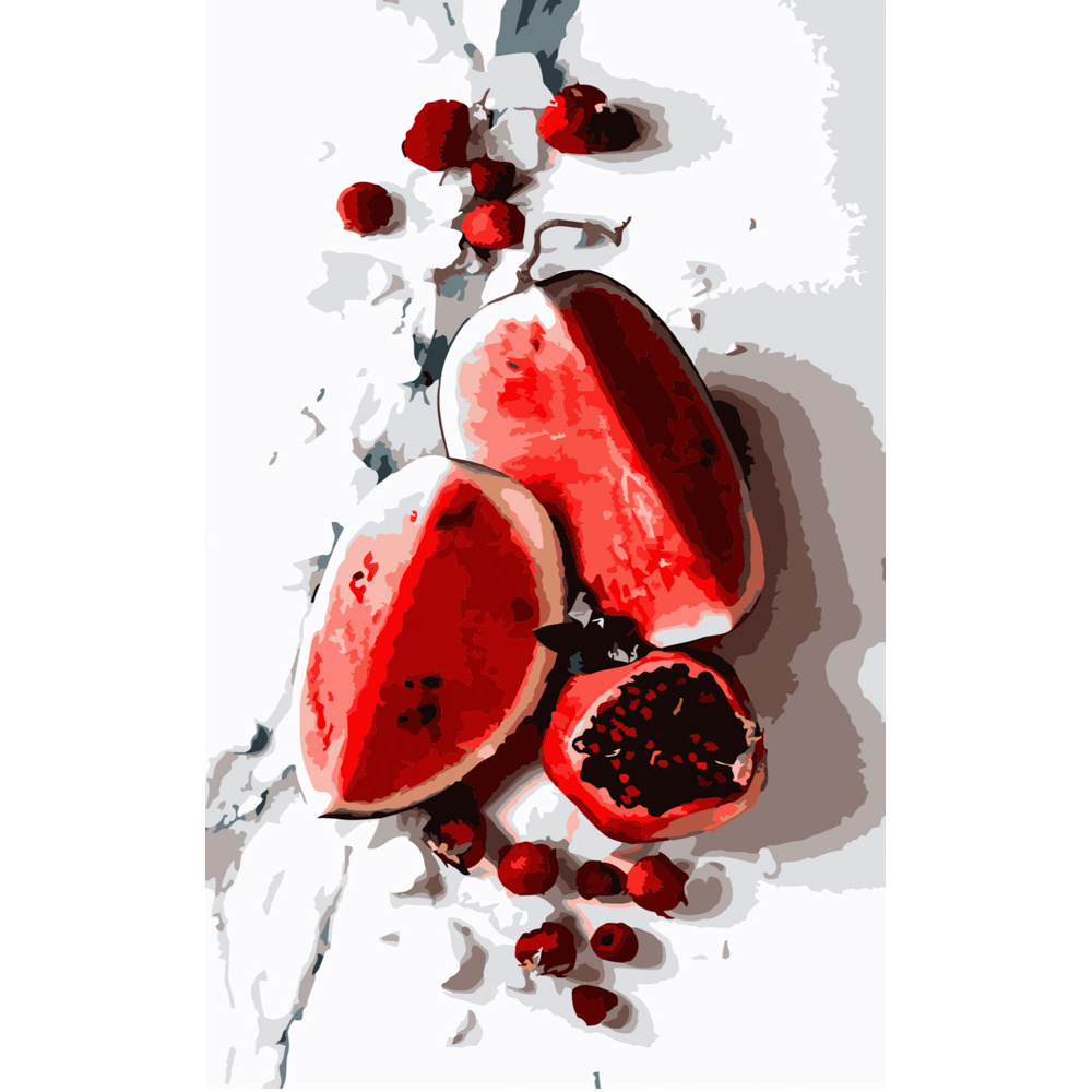 Фото, Відеоогляди картина за номерами strateg преміум фруктовий бум розміром 50х25 см (ww017)