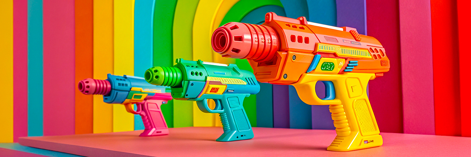 Помпова зброя для дітей у DiRo: активні ігри та безмежна уява