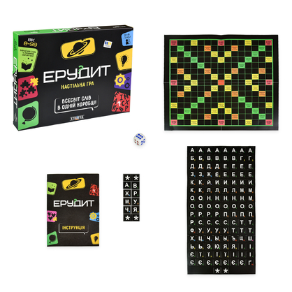 Фото, Видеообзоры настільна гра strateg ерудит українською мовою (30451)