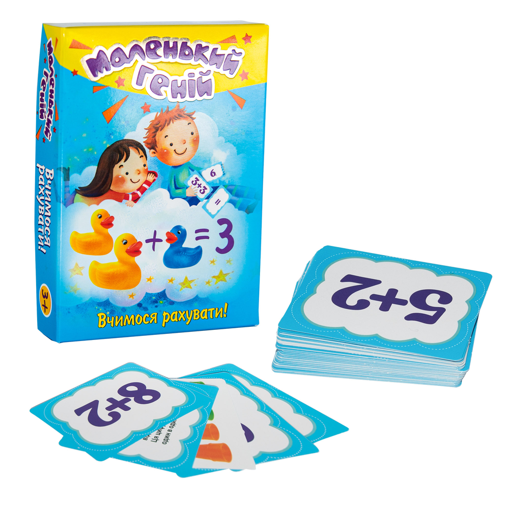 Фото, Видеообзоры навчальні картки strateg маленький геній українською мовою (30660)