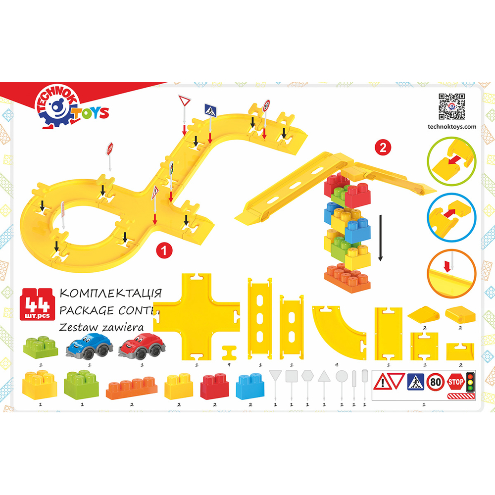 Фото, Видеообзоры іграшка "конструктор технок" арт.8331