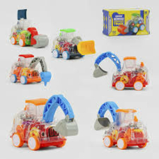 Спецтехніка SR 878-11 (168/2) 4 кольори, інерція, світло, дзвіночок, шестерні, у кор