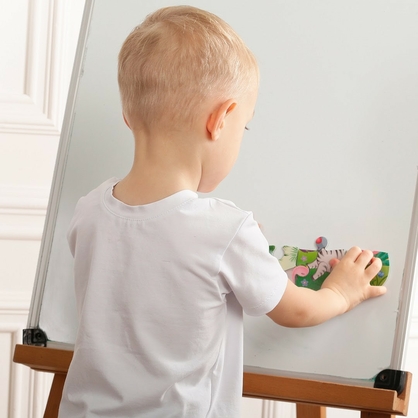 Фото, Видеообзоры пазли на магніті а5 "зебрики" vt3205-75