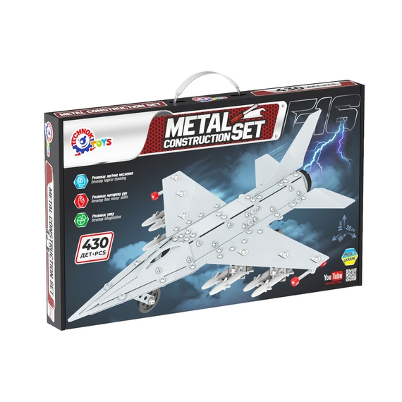 Іграшка «Конструктор металевий ТехноК», арт.9598