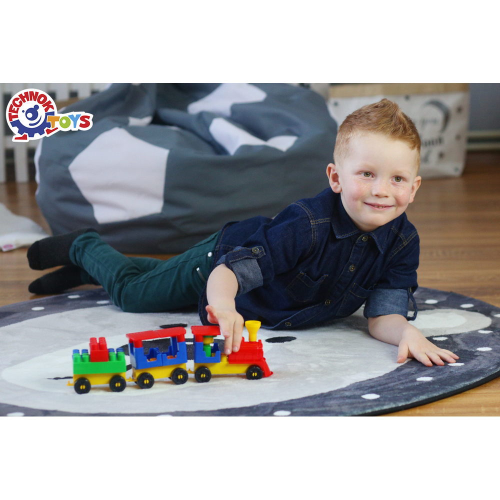 Фото, Відеоогляди конструктор "чарiвний поїзд технок", арт.0274