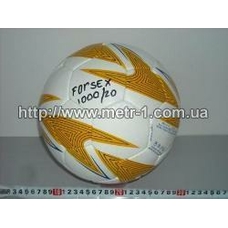 М'яч футбольний FORCE X 1000-20 ABC-5 (50шт) розмір 5, ПУ, 3 кольори, 4 слоя, 420г