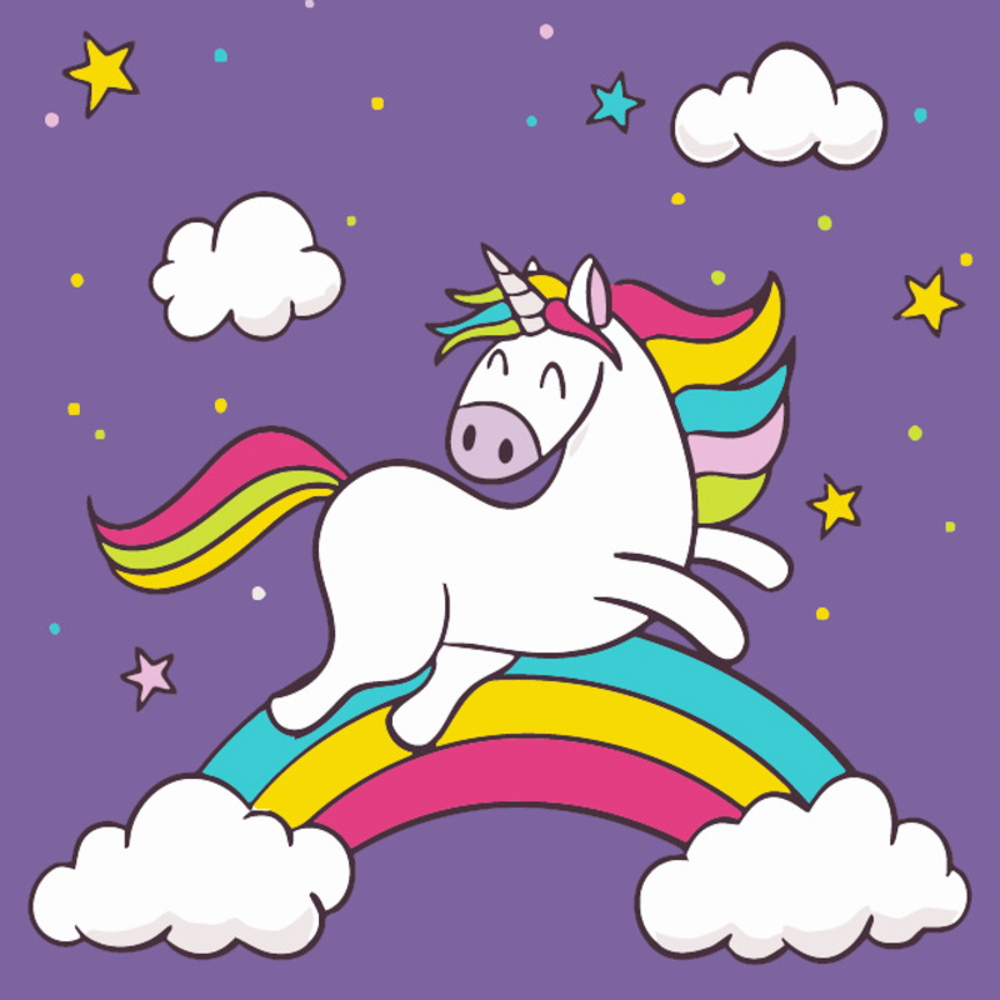 Фото, Відеоогляди картина за номерами strateg казковий єдиноріг розміром 20х20 см (hh5451)