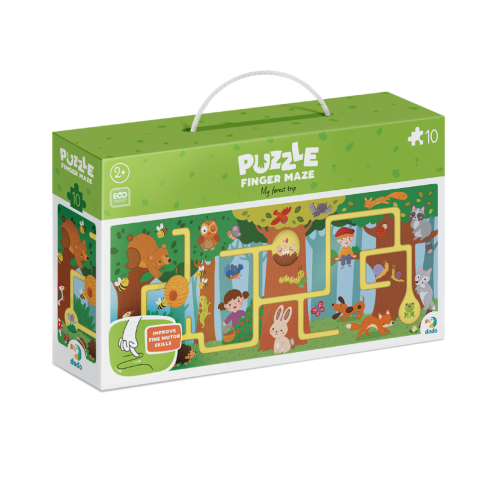 Фото, Видеообзоры пазл-лабіринт dodo моя мандрівка лісом