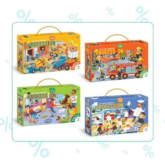 Набір пазлів Dodo Професії