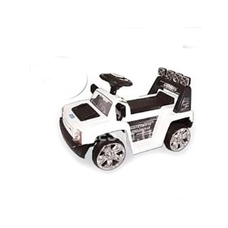Машина ZPV 005 R-1 (1шт) р/у, белая, 2,5км/ч, 3-7лет,6V-23W-4,5AH
