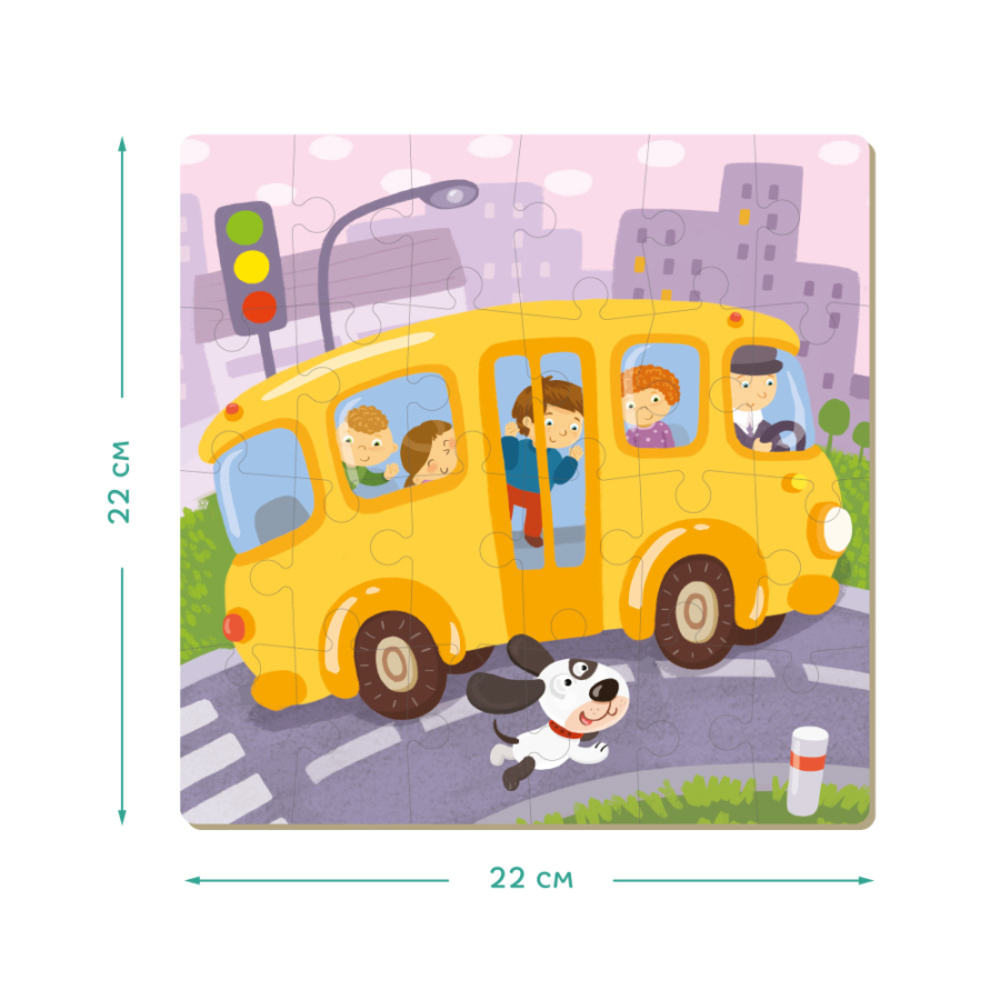 Фото, Видеообзоры набір пазлів 4в1 dodo