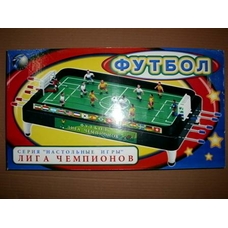 Футбол 266280 R/3989 (12шт) на штангах, в кор-ке, 51-28-7см