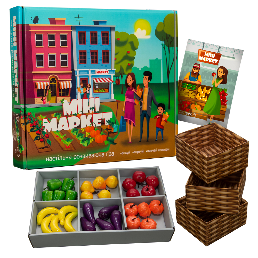 Фото, Видеообзоры настільна гра strateg міні маркет українською мовою  (30915)
