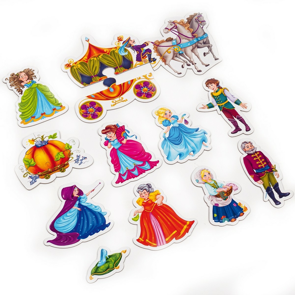 Фото, Видеообзоры магнітний театр «попелюшка» vt3206-53